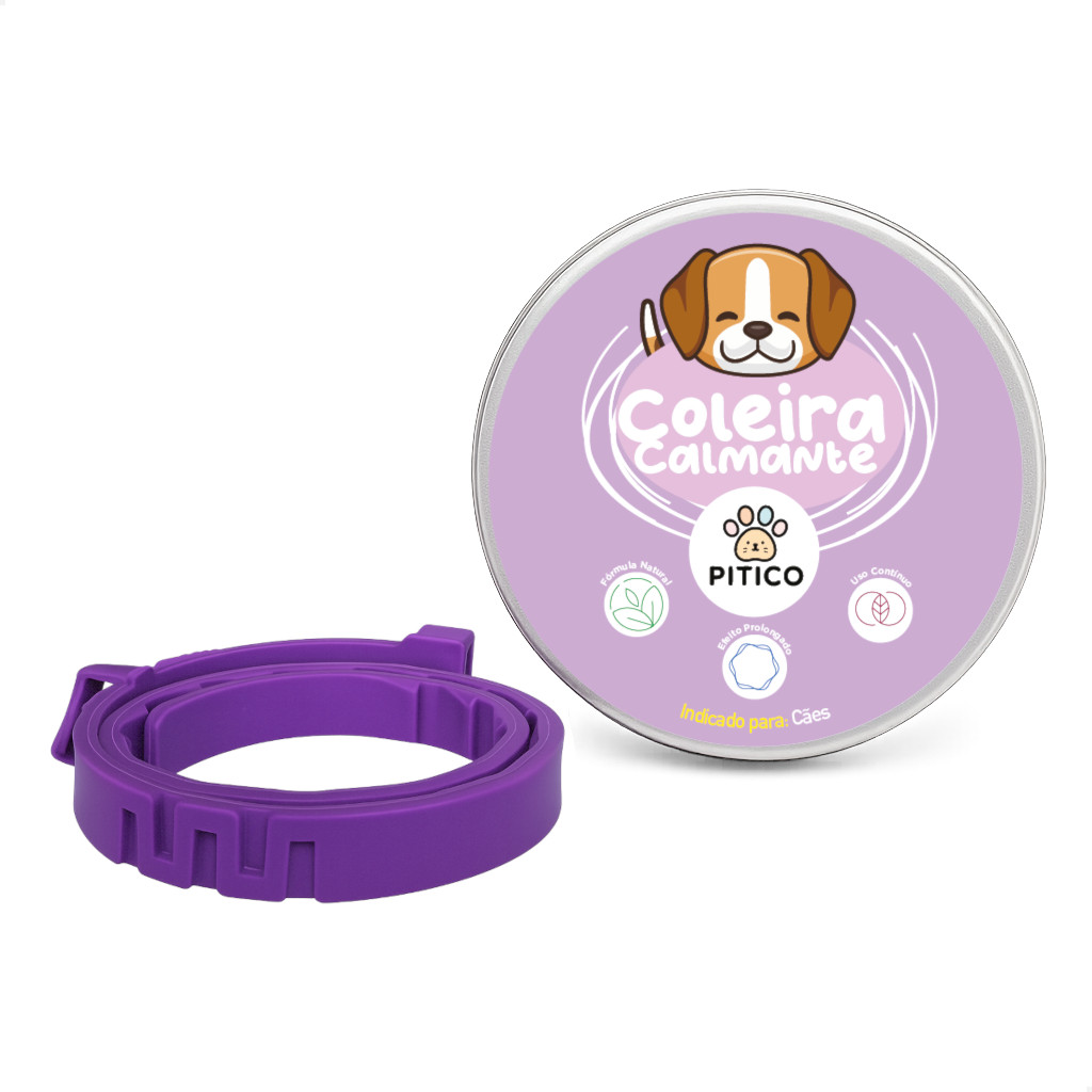 Coleira Relaxante Cachorro